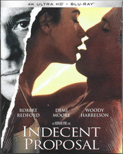 Indecent Proposal (1993) (4K Ultra HD + Blu-ray, 2022, Kino Lorber) w/slip, NEW! Indecent Proposal (1993) (4K Ultra HD + Blu-ray, 2022, Kino Lorber) w/slip, NEW!