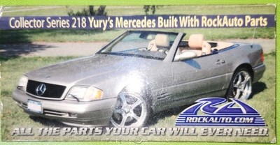 Rock Auto Parts Collector Series Magnet #218 Yury's Mercedes 