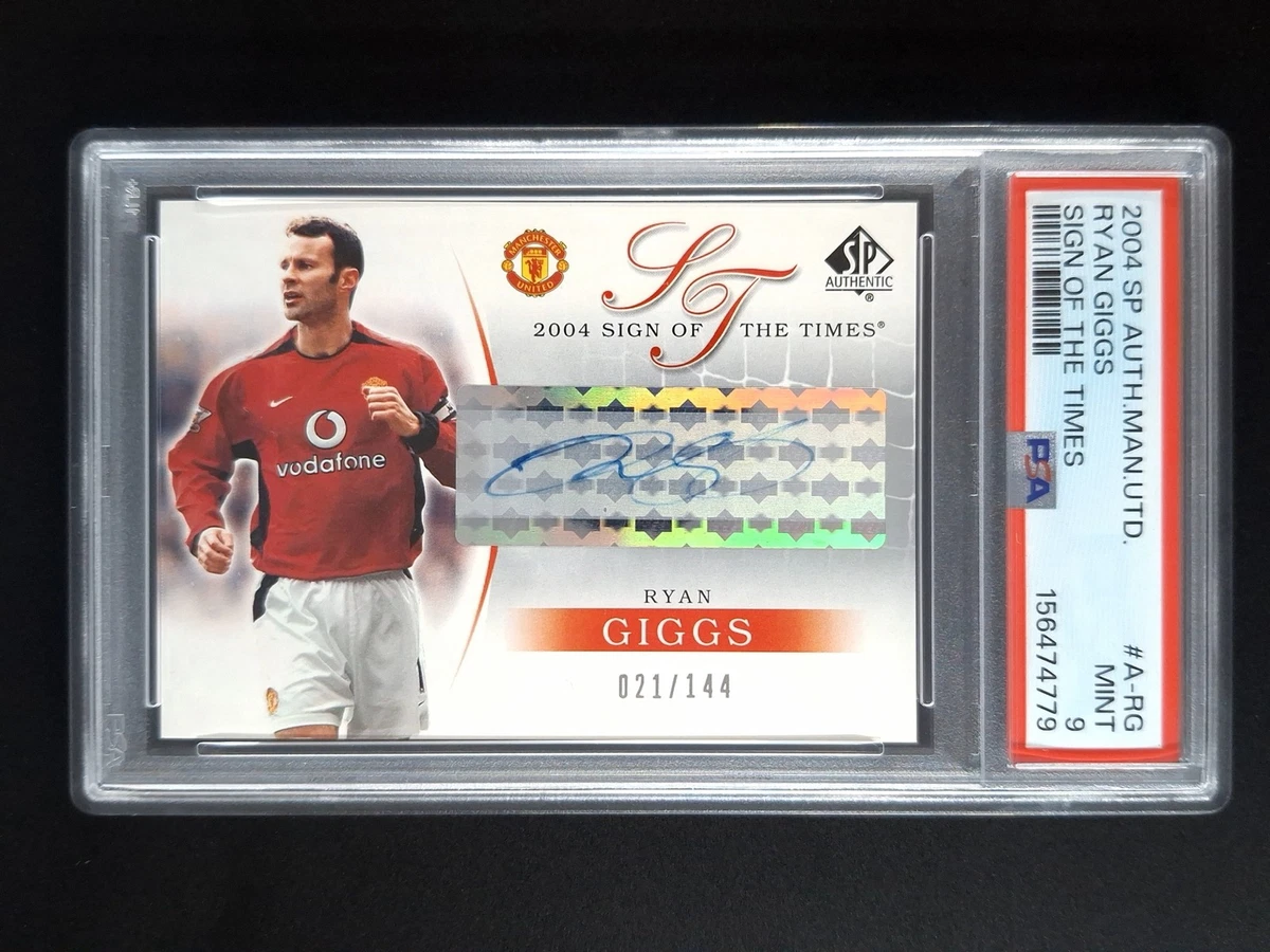 2004 SP Authentic Manchester United Soccer Trading Cards for sale