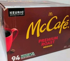McDonald's McCafe Premium Medium Roast K-Cup Coffee Pods - 94 Count BB 5/26