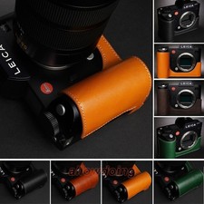 Handmade Leather Half Camera Case Bag Protective Covers Fit for Leica SL Typ601