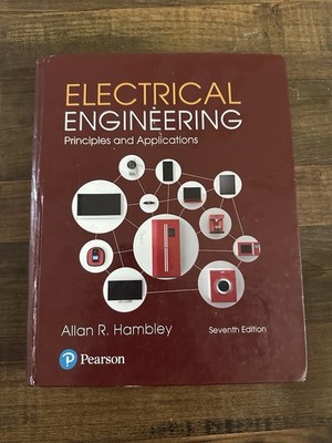 Pearson Electrical Engineering Principles Seventh Edition Hardcover Hambley