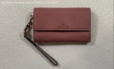 Michael Kors Dust Rose Leather Wallet