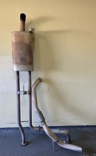 2017 - 2024 NISSAN TITAN 5.6L FULL EXHAUST SYSTEM REAR MUFFLER OEM UNCUT.