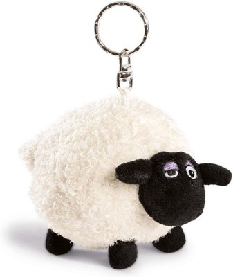 NICI Shaun the Sheep Shirley Keyring 10cm   Soft Toy Gift & Collectible