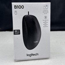 2025 NEW Logitech B100 business Mouse   Wired USB Mouse for Computers and Laptop