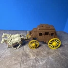 VINTAGE MARX Gunsmoke WELLS FARGO PLAYSET WELLS FARGO STAGECOACH
