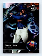 #TOP-56 2023 Bowman Platinum BASE Simon Juan New York Mets