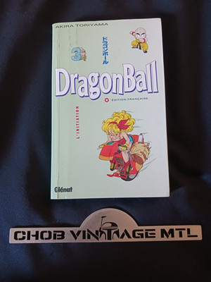 Dragon Ball Z DBZ vol 3 Akira Toriyama Pastel Glenat Glénat FR Manga Livre