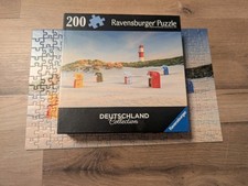 Ravensburger Puzzle 200 Teile Leuchtturm hinter der Düne auf Borkum