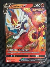 POKEMON TCG CINDERACE V FUSION STRIKE 044/264 HOLO UR LP