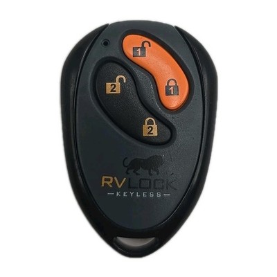 RV Door Lock Keyless Entry Remote Key Fob RVLOCK Camper Travel Trailer 12V