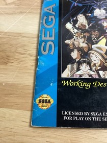 Lunar The Silver Star Sega CD CIB Complete w/ Foam TESTED