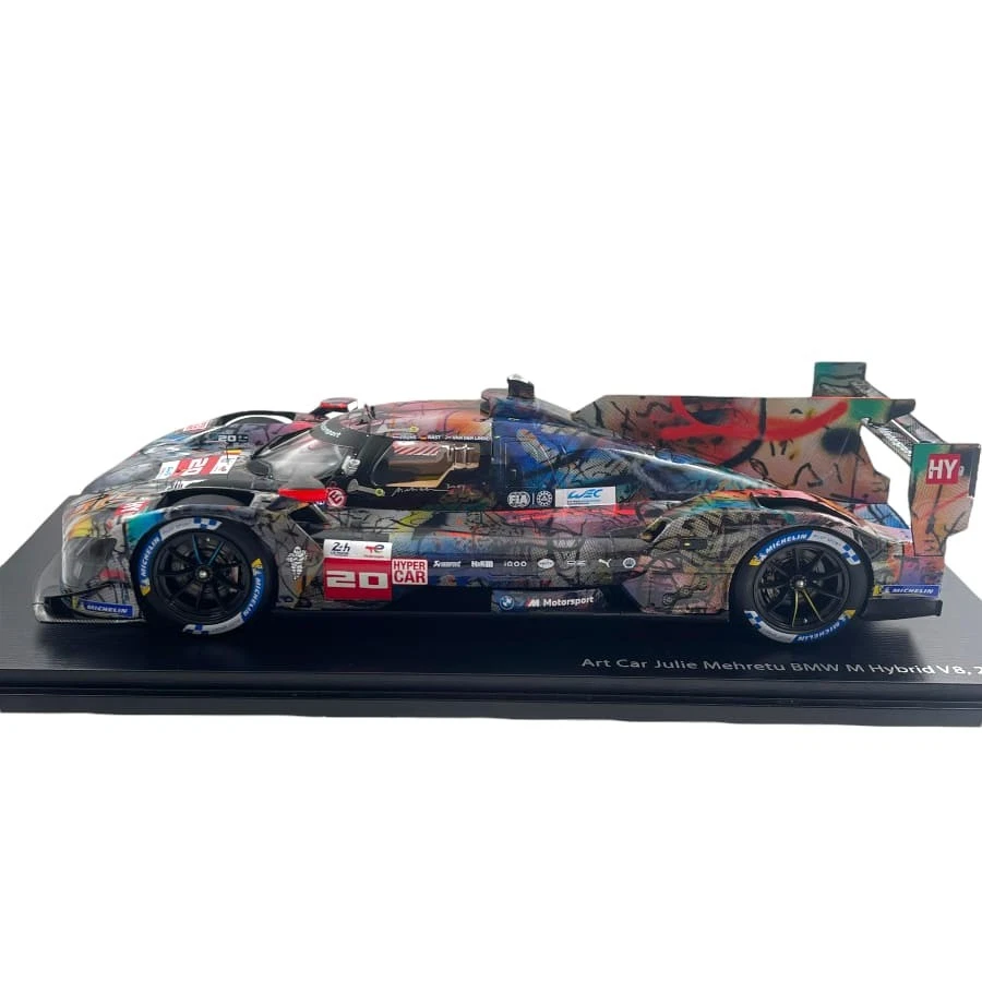 Modellino Auto Hypercar Spark 1/18 BMW M Hybrid V8 2024 Art Car Julie Mehretu... - Immagine 3 di 4