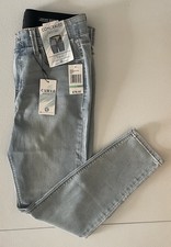  78 Curve Appeal Jeans Skinny High Rise Light Wash Concealed Comfort Waist 8/29