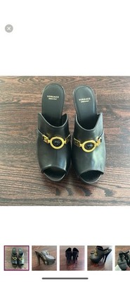 Versace Platform Heeled mules