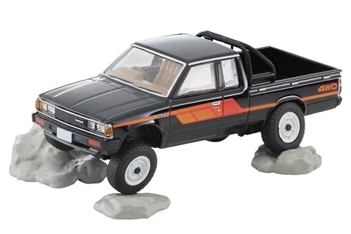 TOMICA 限量老式 NEO LV-N320a Datsun 卡车 4WD King Cab AD 黑色 1: 64 JPN — 第 3/4 张图片