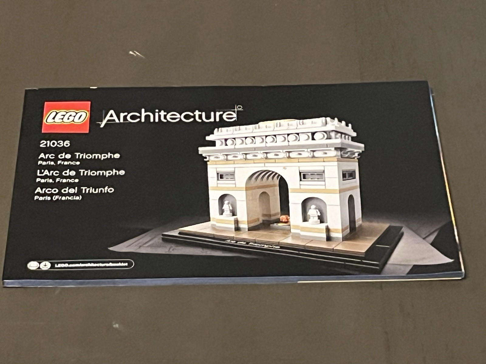 LEGO Architecture Arc de Triomphe Paris Skyline Building Set 21036  