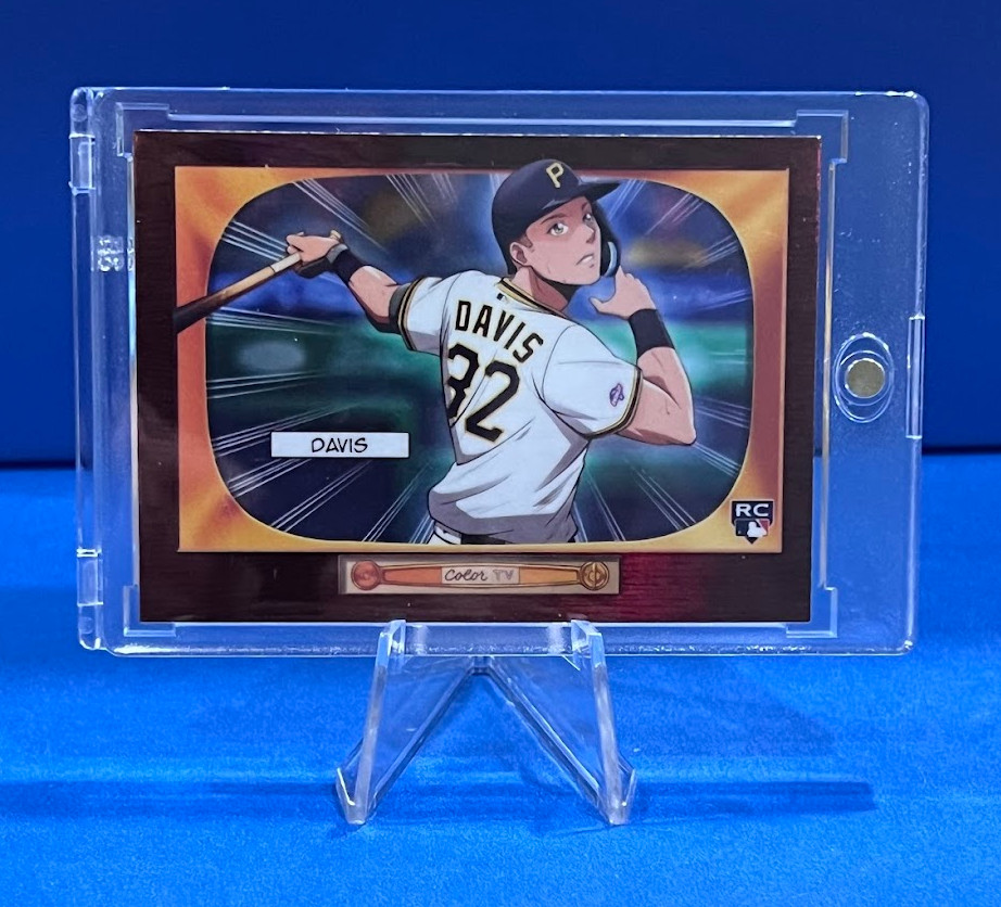 HENRY DAVIS 2024 Bowman '55 Anime CASE HIT SSP RC Rookie #BA-7 Pirates