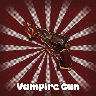 Vampire Gun MM2 Godly Gun / Cheap and Quick Delivery (Murder Mystery 2)
