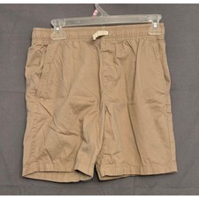 Old Navy Elastic Waistband Pull On Shorts Youth Size L 14-16 Tan
