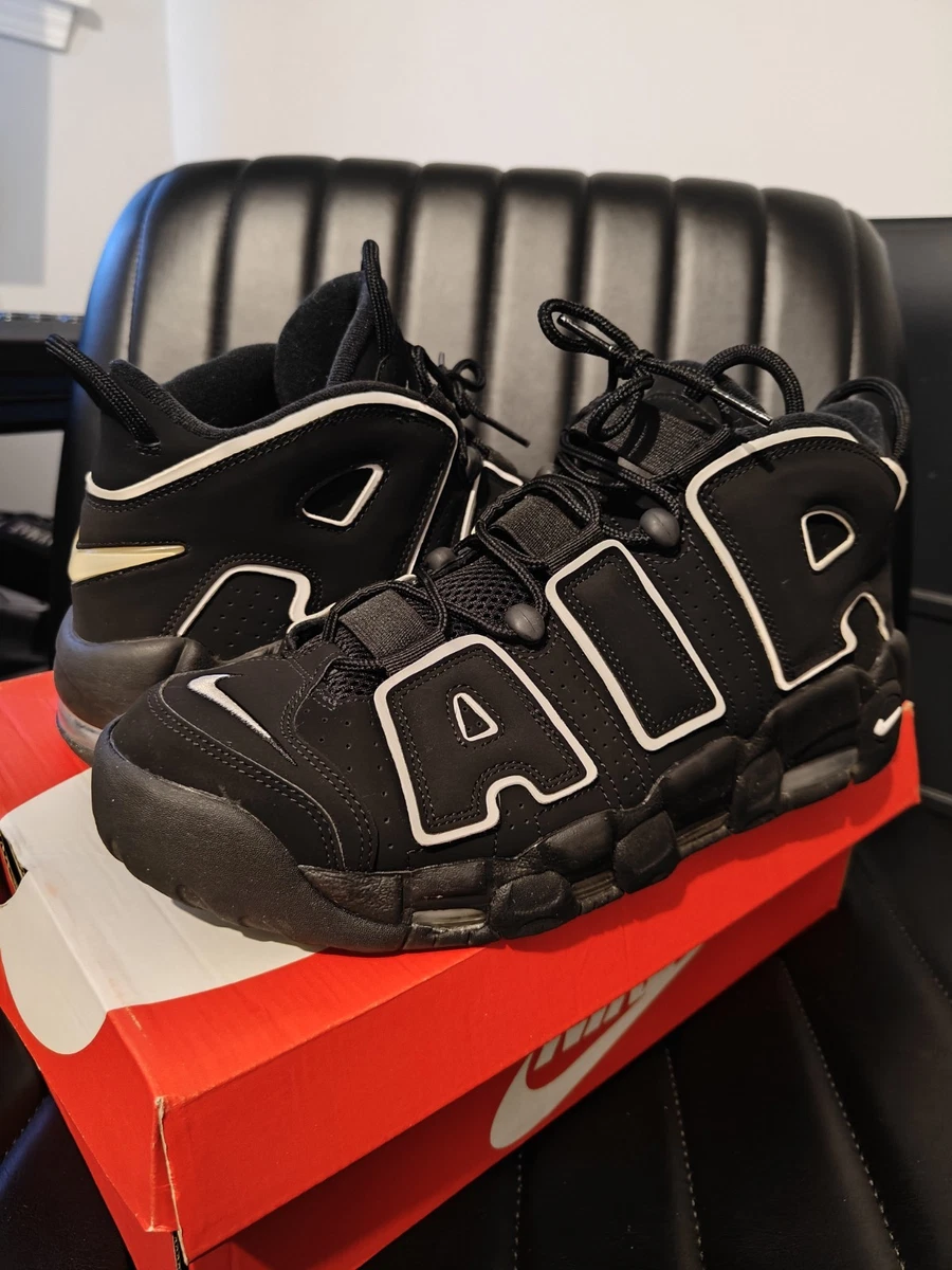 Nike Air More Uptempo Black White | eBay