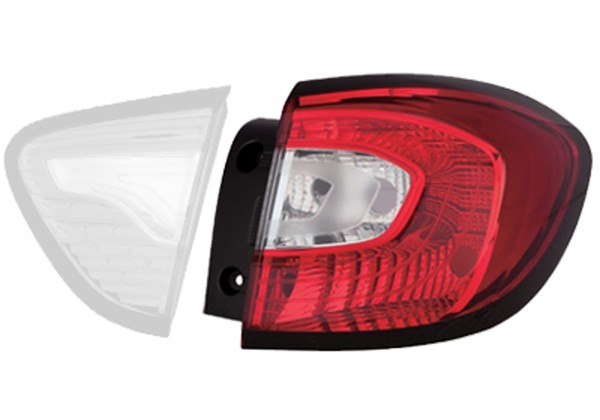 Heckleuchte VAN Wezel 4386932 FüR Renault Captur 1 Tce 120 Dci 110 J5N4 J5M5-image