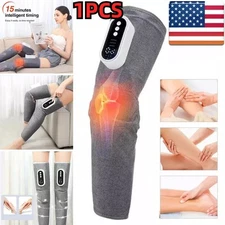 Heated Air Compression Leg Massager with Heat for Foot,Leg,Calf,Thigh and Knee