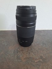 Canon EF 75-300mm F/4-5.6 III Telephoto Zoom Lens Plus Sigma Carry Case VGC
