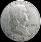 1952-D 50C Franklin Half Dollar