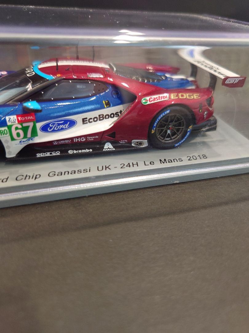 Spark 1/43 Ford Gt Le Mans 24H 2018 Minicar | eBay