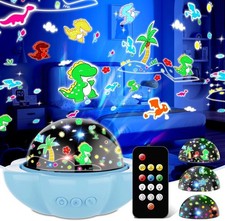 Night Light for Kids,Dinosaur Night Lights Projector,Remote Dimmable Timer St...