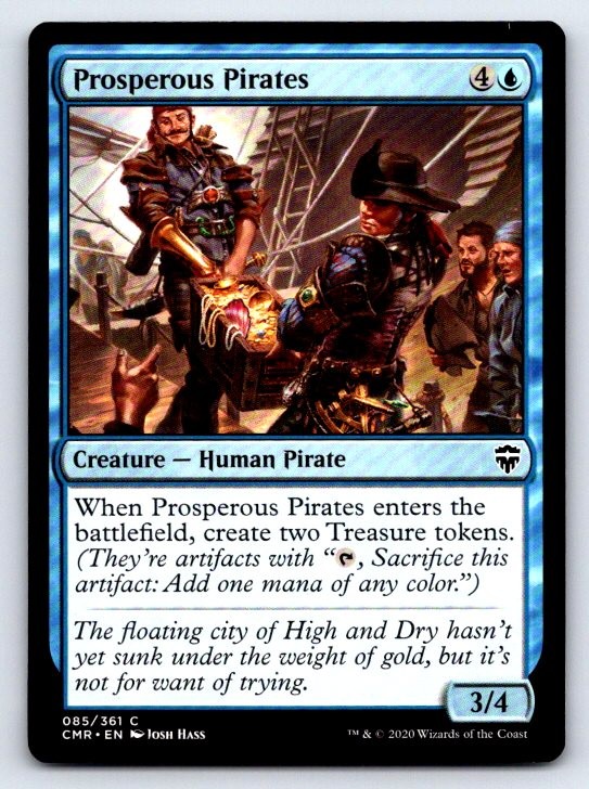 Prosperous Pirates 85 Common Commander Legends Magic: The Gathering LP