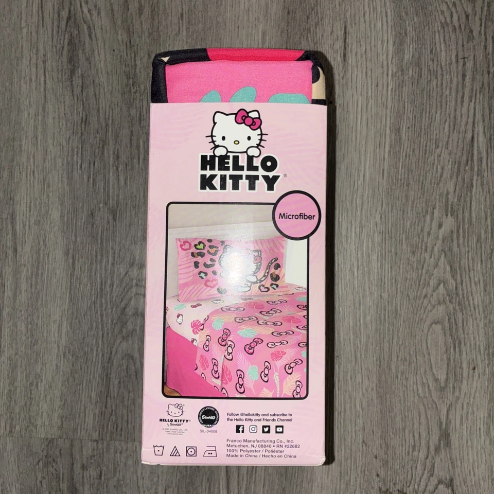 Juego completo de sábanas/microfibra Hello Kitty 3 piezas 😻 Foto 4 de 4