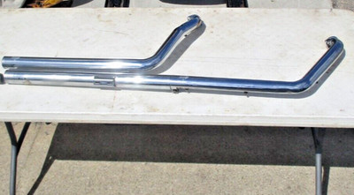 HARLEY EVO SOFT TAIL 84-99 VANCE & HINES PERFORMANCE LONG SHOT EXHAUST  D660RC