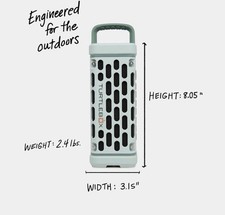 Turtlebox Ranger Portable Outdoor Speaker River Rock Blue