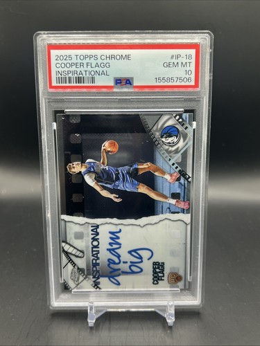 Cooper Flagg [Pulsar Refractor] #IP-18 2025 Topps Chrome Inspirational card