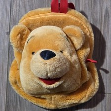 Walt Disney Store Winnie The Pooh Bear Head Backpack Youth Hipster