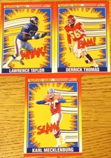 Score Crunch Crew NFL Trading Card Lot Taylor Thomas Mecklenburg
