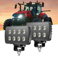 2x Led Flood Work Light For Case Ih Tractors Upper Front Cab Etc Oe 239758a1 2x Led Flood Work Light For Case Ih Tractors Upper Front Cab Etc Oe 239758a1