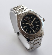 BREITLING MEN'S WATCH, A17313 COLT AUTOMATIC 41, BLACK DIAL, Date, WOW!!! 4