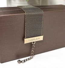 Vintage Mon Guerlain Gold Plated Collectible Luxury Jewellery Woven Bracelet