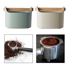 Espresso Grounds Knock Box with Removable Knock Bar Non Slip Base Espresso Dump