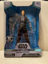 Disney Store Star Wars Elite Series Sergeant Jyn Erso 10 Inch Figure Brand New