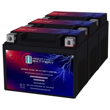Mighty Max YTX4L-BS SLA Battery Replaces Kids Kazuma ATV Quad Taotao - 3 Pack