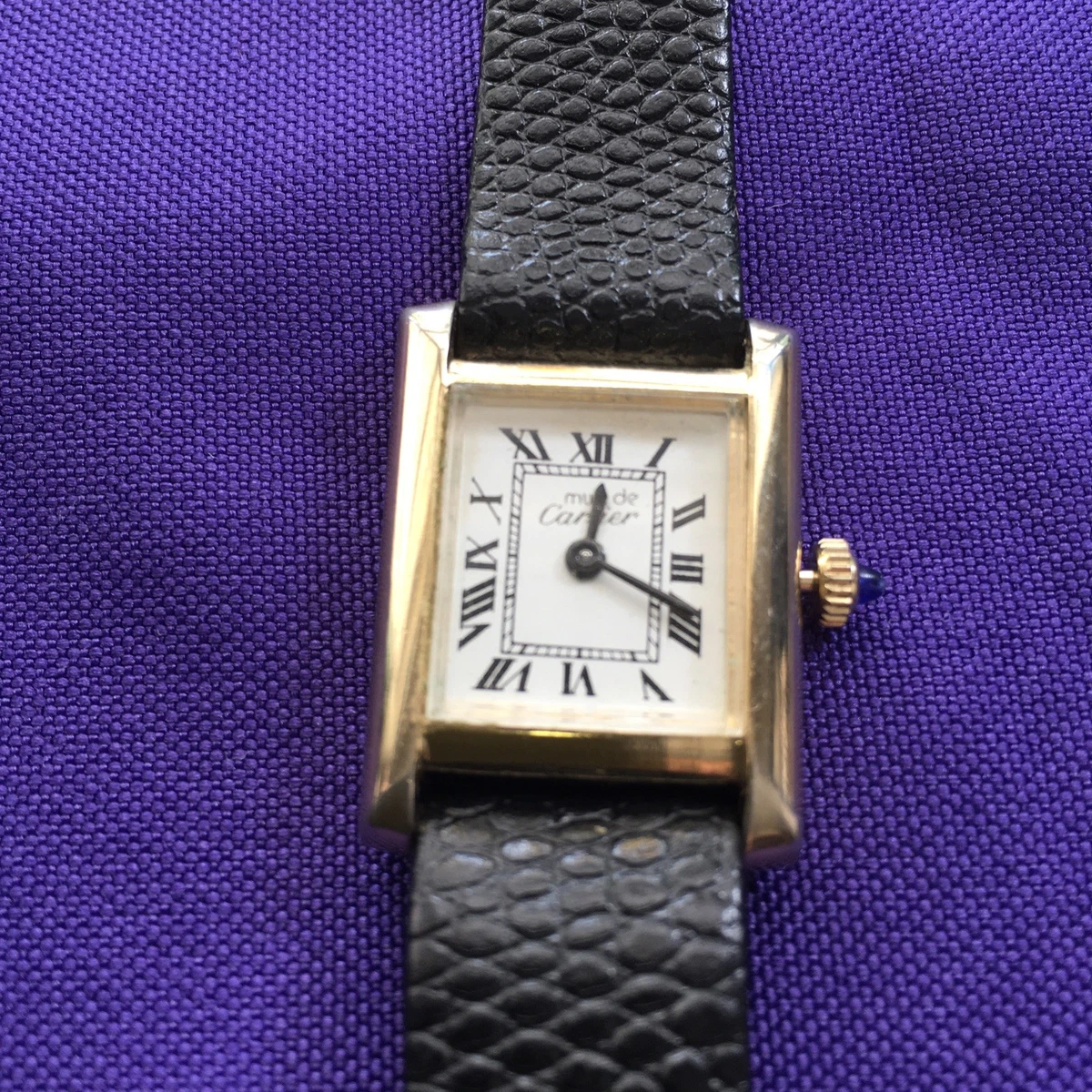 Cartier　vintage Cartier Must de Cartier 21 - 24 mm, Gold Plated for sale | eBay