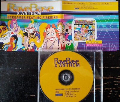 RaveBase X Anthem Screamer Feat. Mc Firebird - Maxi-CD