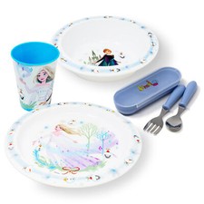 Kindergeschirr Set Frozen Kinder Geschirr Mädchen Geschirrset Kinderbesteck