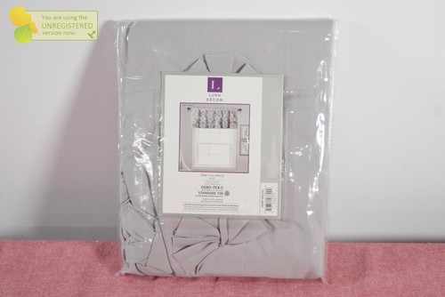 Lush Décor- Riley Valance 18"x52", Light Gray - 第 2/6 張圖片
