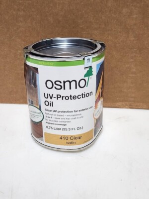 Osmo UV-Protection Oil 410 Clear Satin .75
